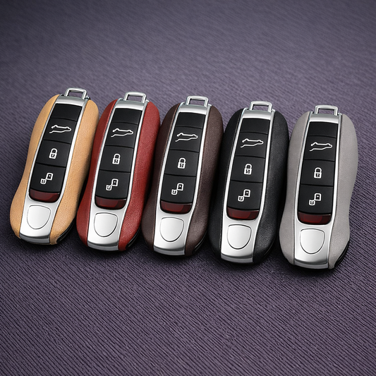 COK2 Porsche Cuir Véritable (Ancienne clé)