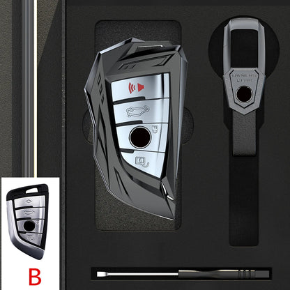 Zinc Alloy Car Key Case Cover Shell For BMW 1 3 5 7 Series X1 X3 X4 X5 X6 G20 G30 F15 F16 G01 G02 G05 F10 F20 F30 G07 F34
