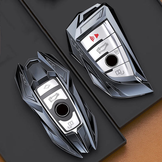 Zinc Alloy Car Key Case Cover Shell For BMW 1 3 5 7 Series X1 X3 X4 X5 X6 G20 G30 F15 F16 G01 G02 G05 F10 F20 F30 G07 F34