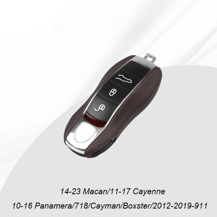 COK2 Porsche Cuir Véritable (Ancienne clé)