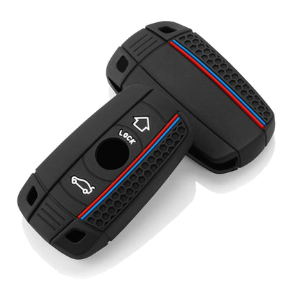 Silicone Car Key Case Cover For BMW E60 E61 E70 E81 E87 E90 E91 E92 X1 X5 X3 1 3 5 6 Series Z4 Key Protector Shell Accessories