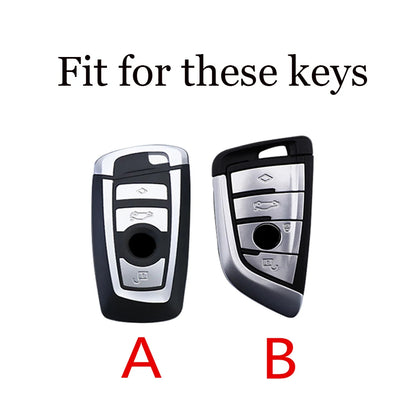 Zinc Alloy Car Key Case Cover Shell For BMW 1 3 5 7 Series X1 X3 X4 X5 X6 G20 G30 F15 F16 G01 G02 G05 F10 F20 F30 G07 F34